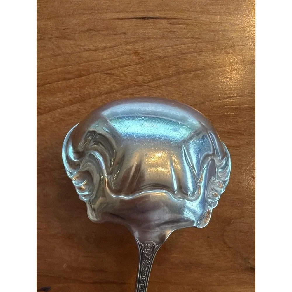 Antique‎ Towle Empire Sterling Silver Cream Ladle 1894 Shell Bowl